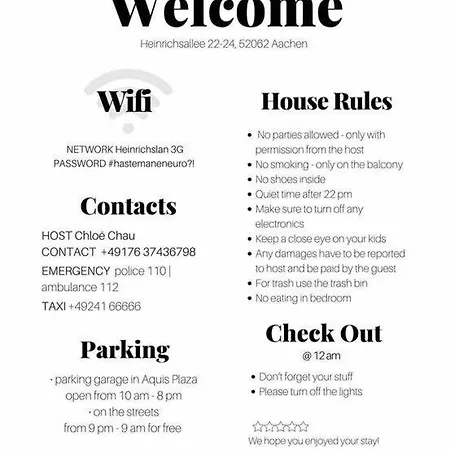 Modernes Mit 75qm Mit Balkon & Aussicht Apartmán Aquisgrà